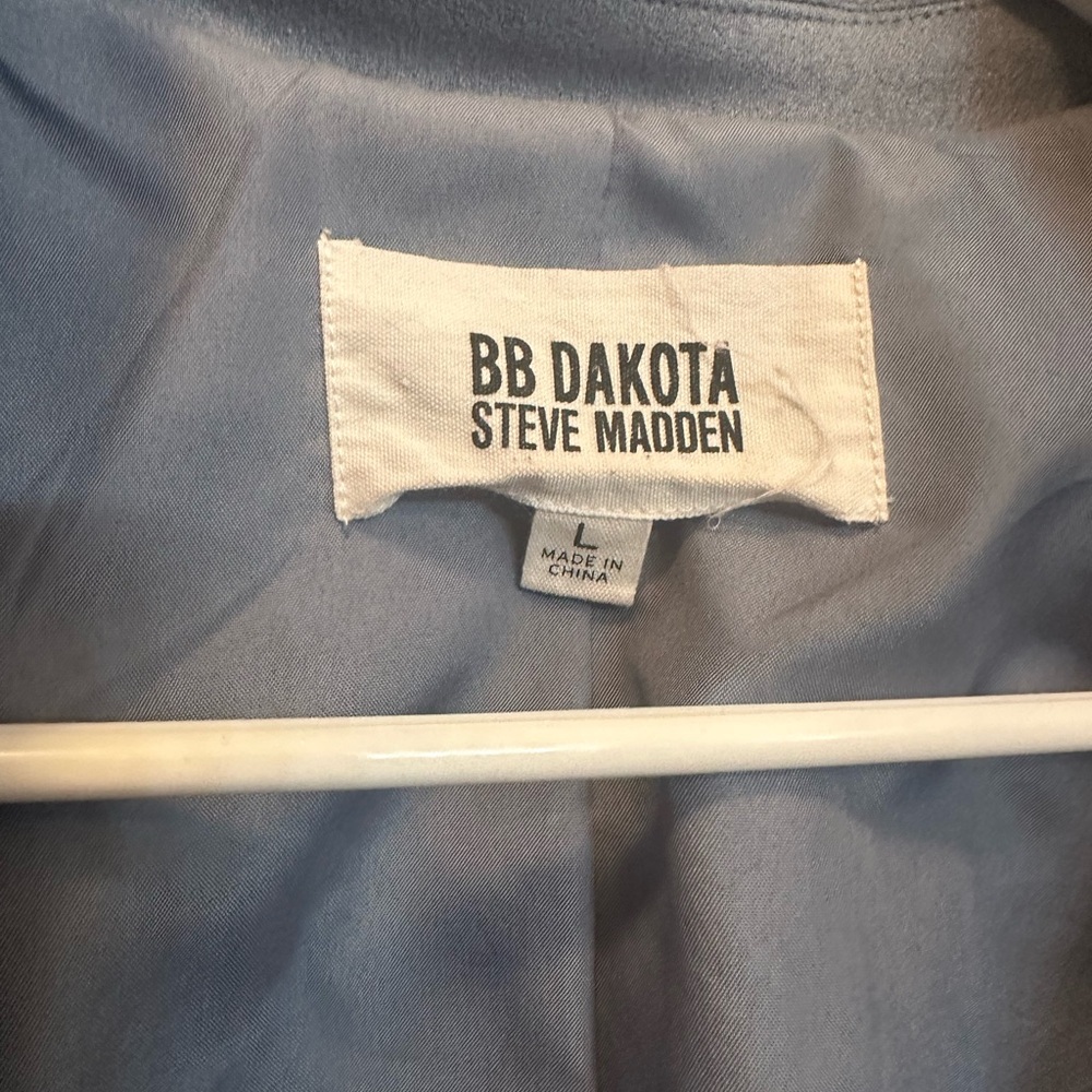 BB Dakota faux suede blue jacket - Picture 5 of 6